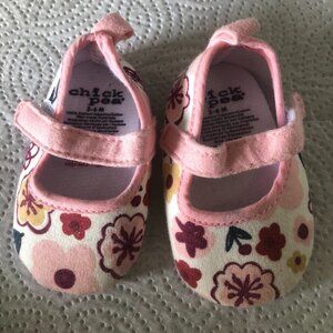 CHICK PEA FLORAL SHOES /3-6M